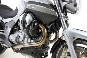 Engine protection bar - black for Moto Guzzi Breva V 1100