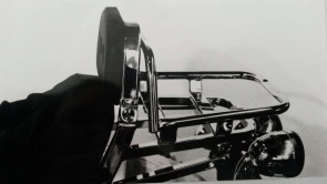 Tube Topcasecarrier – chrome for Moto Guzzi California Evolution from 2001