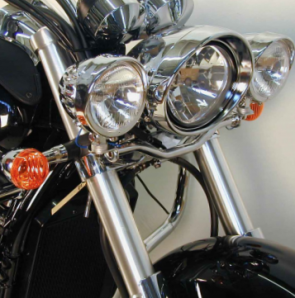 Twinlight-Set for model with windscreen for Moto Guzzi California EV / Touring / Jackal / Special