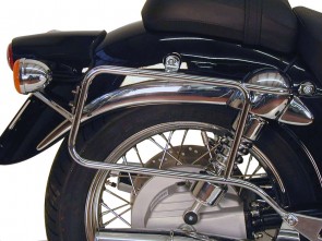 Sidecarrier permanent mounted - chrome for Moto Guzzi California Special / Sport / Aluminium / Titanium
