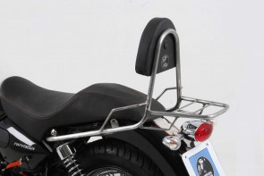 Sissybar with rearrack for Moto Guzzi Nevada 750 Anniversario from 2010