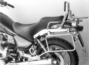 Sidecarrier permanent mounted - chrome for Moto Guzzi Nevada 750 from 1995 / Nevada 750 Club