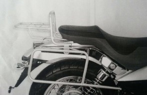 Sidecarrier permanent mounted - chrome for Moto Guzzi Nevada Classic V 750 ie 2004-2009