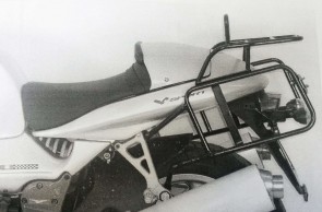 Side- and Topcasecarrierset – black for Moto Guzzi Le Mans / V 11 Sport Naked (1999-)