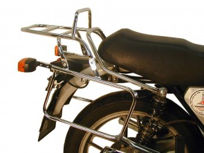 Side- and Topcasecarrierset – Black for Moto Guzzi V 35 I / II *sale*