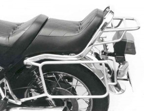Sidecarrier permanent mounted - chrome for Moto Guzzi V 65 Florida from 1992
