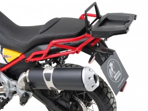 Alurack topcasecarrier - black for Moto Guzzi V85 TT (2019-)