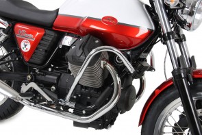 Engine protection bar - chrome for Moto Guzzi V 7 Classic / Cafè classic / Special