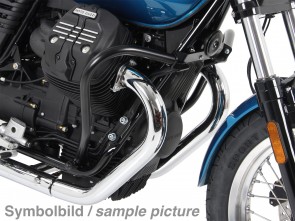 Engine protection bar - chrome for Moto Guzzi V 7 III stone/ special/Anniversario/Racer from 2017