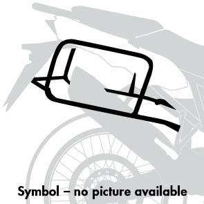 Side carrier permanent mounted black for Moto Guzzi V7 Stone / Special (850 ccm) (2021-)