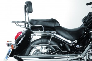Saddlebag tube-carrier for leatherbags - chrome for Suzuki C 1800 (VL) R  until 2010