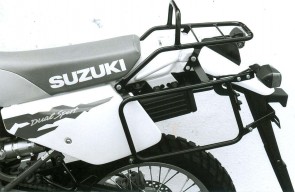 Side- and Topcasecarrierset – black for Suzuki DR 350 S/SH