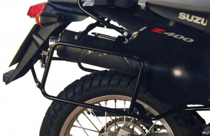 Sidecarrier permanent mounted - black for Suzuki DR - Z 400 / S