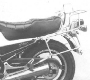 Side- and Topcasecarrierset – chrome for Suzuki GR 650 E