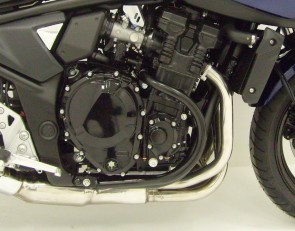 Engine protection bar - black for Suzuki GSF 650 / S Bandit ABS  from 2007