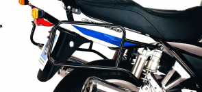 Sidecarrier permanent mounted - black for Suzuki GSX 1400 until 2004