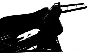 Tube Topcasecarrier – black for Suzuki Suzuki GSX-R 1100 W from 1995