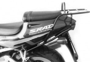 Tube Topcasecarrier – black for Suzuki GSX-R 750 from 1996