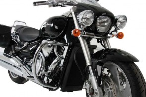 Engine protection bar - chrome for Suzuki M 1500