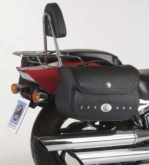 Sissybar with rearrack for Suzuki M 800 Intruder until 2009