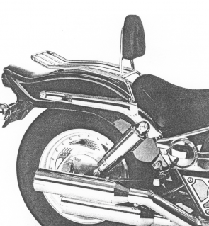 Solorack with backrest for Suzuki VZ 800 Marauder