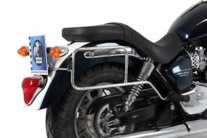 Sidecarrier permanent mounted - chrome for Triumph Bonneville Amerika (2011-2017)