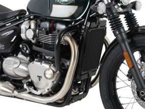 Engine protection bar - black for Triumph Bonneville Bobber / 2017->