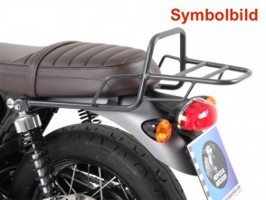 Tube topcasecarrier - chrome for Triumph Bonneville T 100 / Black from 2017