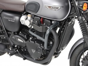Engine protection bar - black for Triumph Bonneville T 100 / Black from 2017