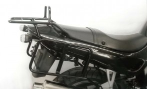 Tube Topcasecarrier – black for Triumph Sprint RS from 2000