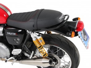 Pillion seat grab rail - black for Triumph Thruxton / R from 2016