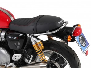 Pillion seat grab rail - chrome for Triumph Thruxton / R from 2016