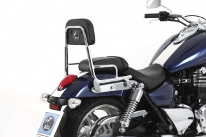 Sissybar without rearrack - chrome for Triumph Thunderbird 1600 / 1700 Commander