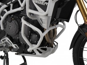 Engine protection bar - white for Triumph Tiger 850 Sport (2021-)