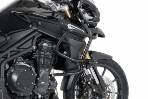 Engine protection bar - black for Triumph Tiger Explorer 1200 XR/X, XC/X until 2015