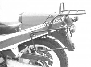 Side- and Topcasecarrierset – black for Yamaha FZ 750 Genesis from 1985