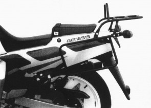 Side- and Topcasecarrierset – black for Yamaha FZR 600  1988-1990