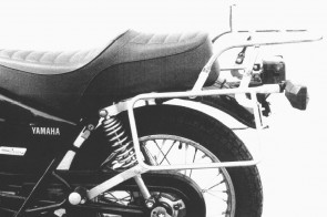 Side- and Topcasecarrierset – chrome for Yamaha SR 125