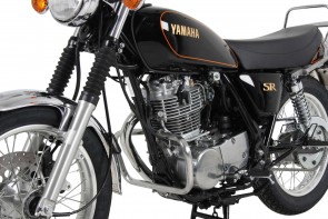 Engine protection bar - chrome for Yamaha SR 400