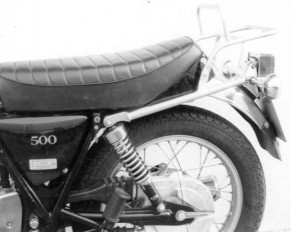 Tube Topcasecarrier – black for Yamaha SR 500 *sale*