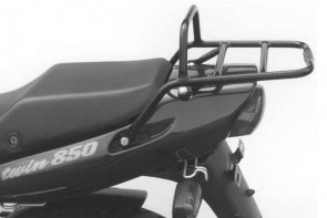 Tube Topcasecarrier – black for Yamaha TDM 850 from 1996