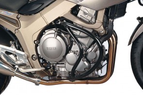 Engine protection bar - black for Yamaha TDM 900 / A 2002-2013