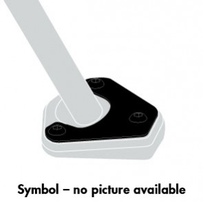Kickstand enlargement for Yamaha Tracer 9 (2021-)