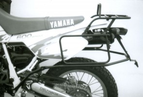 Side- and Topcasecarrierset – black for Yamaha TT 600 E/S from 1993
