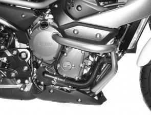 Engine protection bar - black for Yamaha XJ 6