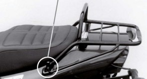 Tube Topcasecarrier – black for Yamaha XJ 600 S/N Diversion 1991-1995