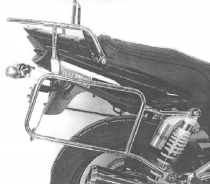Side- and Topcasecarrierset – chrome for Yamaha XJR 1300 from 2004 - 2006