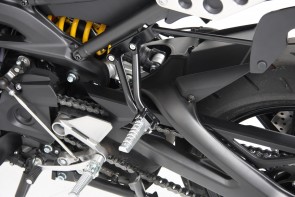 Pillion foot rest lowering - set for Yamaha XSR 900 from 2016