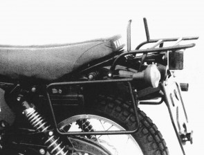 Side- and Topcasecarrierset – black for Yamaha XT 500 until 1985