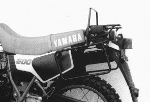 Sidecarrier permanent mounted - black for Yamaha XT 600 1984-1986